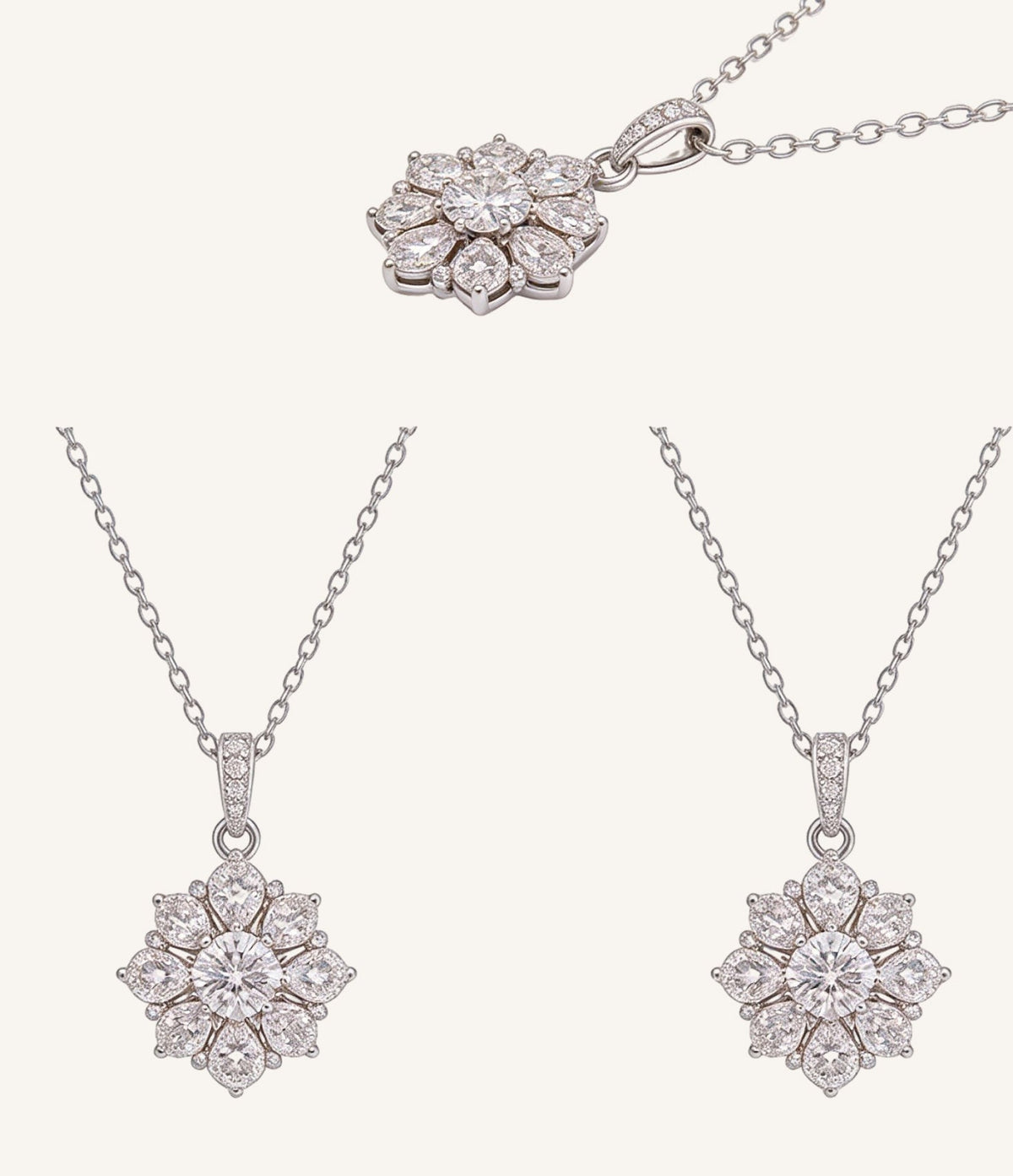 Diamond Bloom Necklace