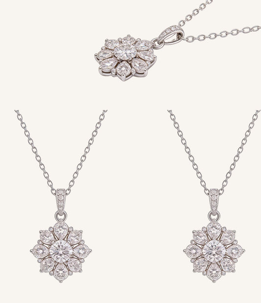 Diamond Bloom Necklace