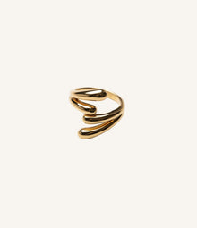 Sculpted Gold Ring