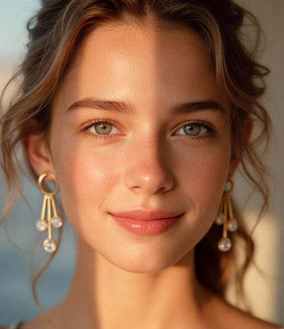 Luna Drop Earring