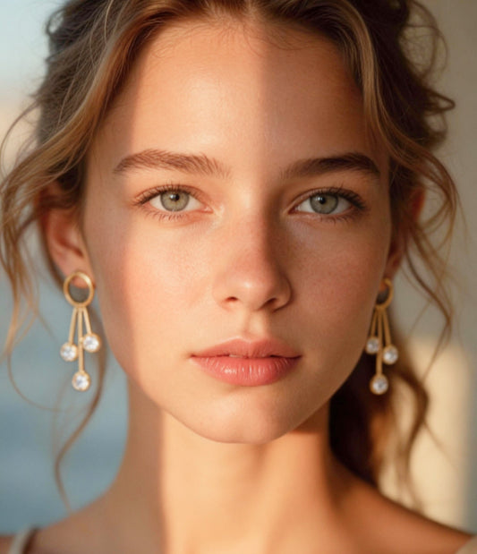 Luna Drop Earring
