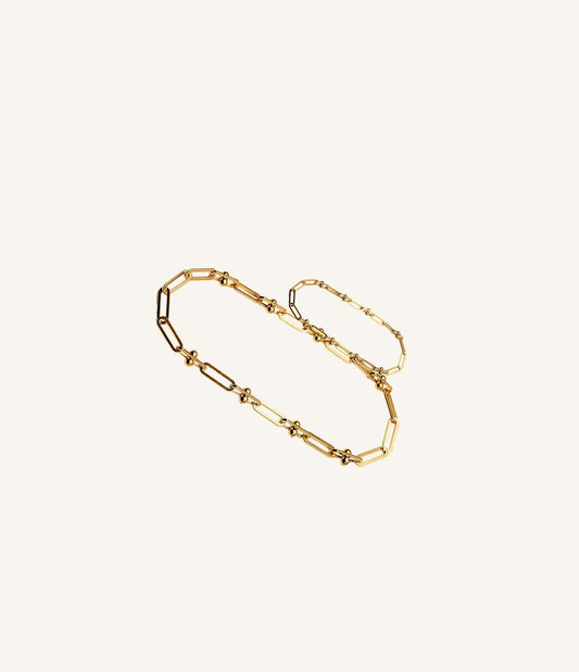 Golden Link Bracelet