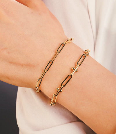 Golden Link Bracelet