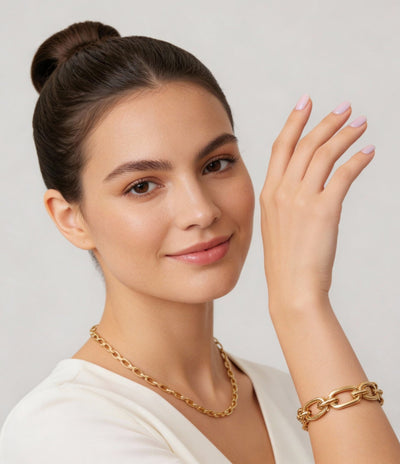 Golden Link Bracelet
